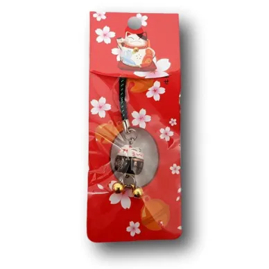 emro luckycat keychain kuva