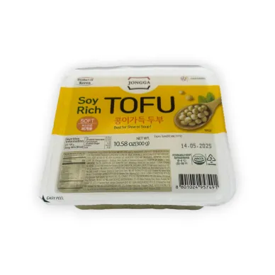 8801024957491_15.331.020_Jongga Korean Soft Tofu 300 g_Jongga Korealainen pehmeä Tofu 300 g image