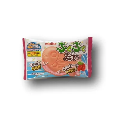 JML6331 puku puku taiyaki fish shaped wafer strawberry kuva