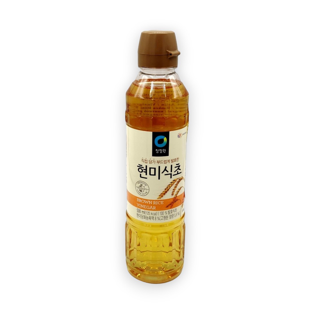 CJW Brown Rice Vinegar 500ml