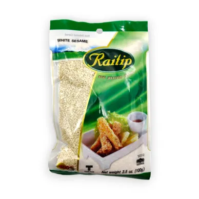 8851683000816_6730_RAITIP White Sesame Seed 100g_RAITIP Valkoinen seesaminsiemen 100g kuva