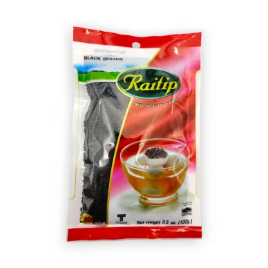 8851683000823_6731_RAITIP Black Sesame Seed 100g_RAITIP Musta seesaminsiemen 100g kuva