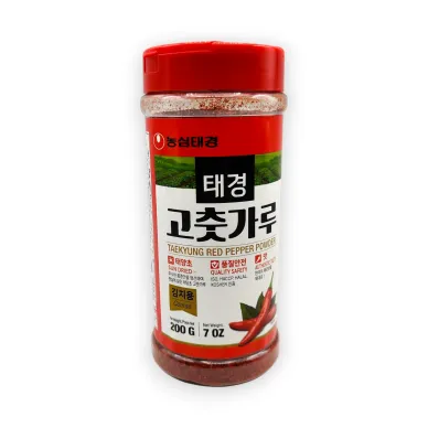 8809061670748_9144-12_TAEKYUNG Red Pepper Powder Coarse 200g_TAEKYUNG Karkea punapippurijauhe 200g image