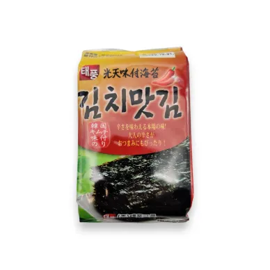 4562366264473_19.330.056_NH Roasted Seasoned Laver Kimchi Fl 4g_NH Maustetut merilevät Kimchi 4g image