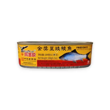 6901012021158_5315-21_EAGLE COIN Fried Dace with Salted Black Bean 184g_EAGLE COIN Seipi-kala mustapavuilla 184g kuva