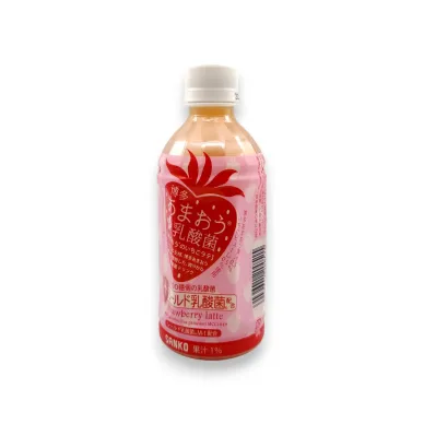 4949641200515_18.280.459_Sanko Strawberry Latte PET 350ml_Sanko Mansikka Latte 350ml image