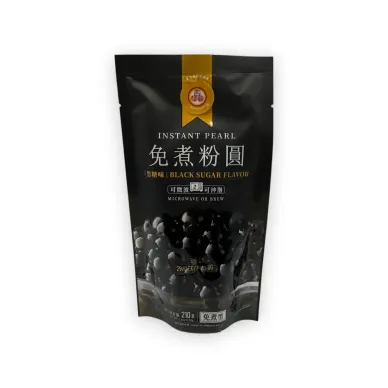6927055902100_07.150.041_Wufuyuan Tapioca Pearl Black 210g_Wufuyuan Mustat tapiokan helmet 210g image