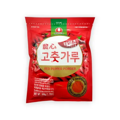 8809061679529_9144-40_NONGSHIM Red Pepper Powder Fine 500g_NONGSHIM punainen paprikajauhe hieno 500g image